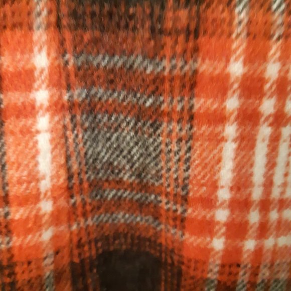 Paparazzi Wool Jacket Orange, White and Black Medium size - Picture 7 of 16